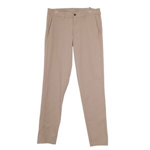 Lululemon Commission Pant Slim Warpstreme stretch wrinkle free travel khaki